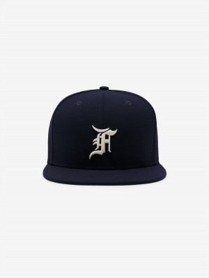 Essentials 59Fifty Fitted Kappe Navy | 8932-ANVKQ