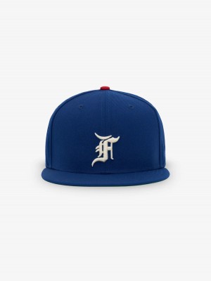 Essentials 59Fifty – Chicago Cubs Kappe Blau | 4702-DOTXE