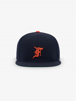 Essentials 59Fifty – Detroit Tigers Kappe Navy Blau | 9370-NSCPV