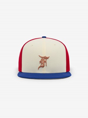 Essentials 59Fifty – Montreal Expos Kappe White/Red/Blue | 0947-MGYOQ
