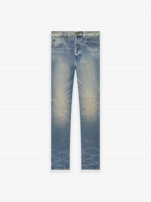 Essentials 5 Pocket Jean Jogginghose Blau | 8940-NVXFC