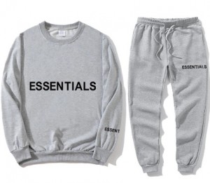 Essentials Essentials Logo Trainingsanzug Grau | 7910-YJAZQ