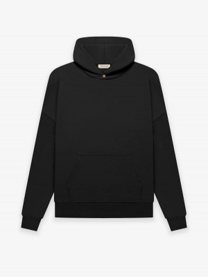 Essentials Eternal Fleece Hoodie Schwarz | 5970-YACFP