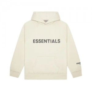 Essentials Fear Of God Oversized Hoodie Weiß | 7396-FHRNJ