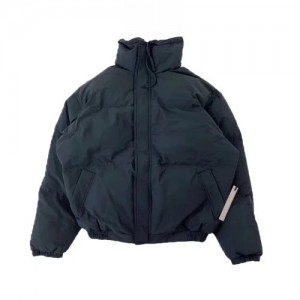 Essentials Fear of God 3M Puffer Jacken Schwarz | 6189-FYDXW
