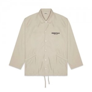 Essentials Fear of God Coach Jacken Gray | 9846-OZIKS