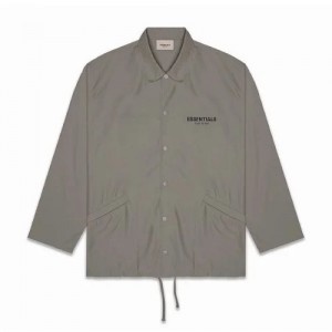 Essentials Fear of God Coach Jacken Gray | 8120-XCLEY