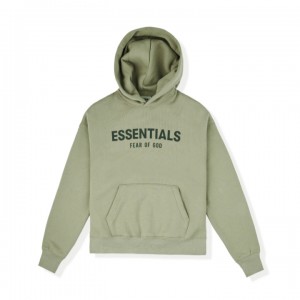 Essentials Fear of God Hoodie Taupe | 4601-YKTCV