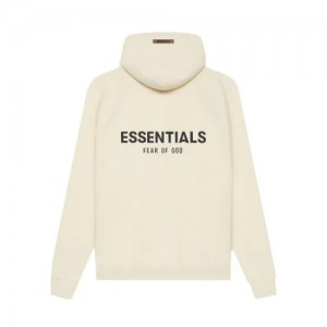 Essentials Fear of God Hoodie Weiß | 9438-XVHJY