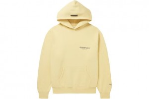 Essentials Fear of God Mr. Porter Logo-Print Hoodie Weiß | 0645-PCNAJ