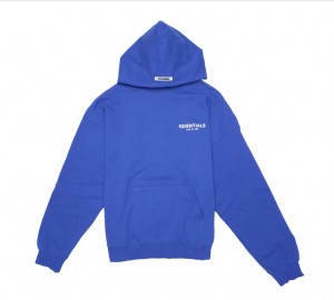 Essentials Fear of God x TMC Crenshaw Hoodie Blau | 7352-KZIGO