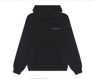 Essentials Fear of God x TMC Crenshaw Hoodie Schwarz | 5987-XZDMG
