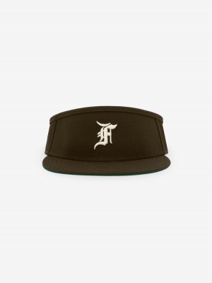 Essentials Fitted Visor Hut Braun | 2146-XMCDP