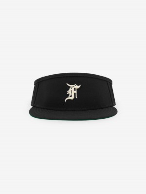 Essentials Fitted Visor Hut Schwarz | 1472-FPAKV