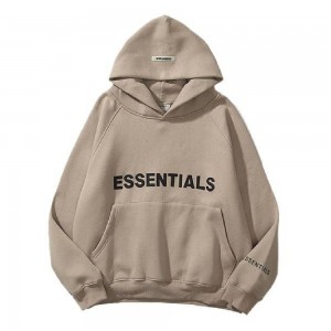 Essentials Oversized Hoodie Braun | 9468-ZQKDI
