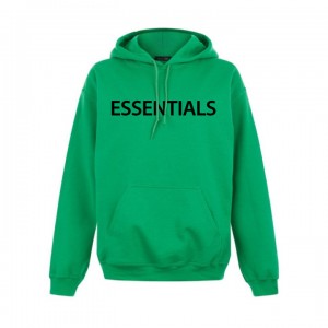 Essentials Oversized Sweat Hoodie Grün | 2168-AFZTG