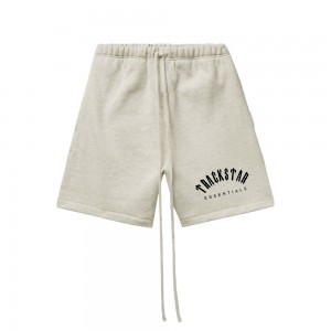 Essentials Trackstar London Bridge Kurze Hose Gray | 6897-GNHFB