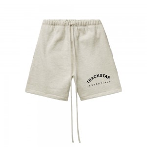 Essentials Trackstar London Bridge Kurze Hose Gray | 9580-NIWDC