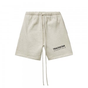 Essentials Trackstar London Bridge Kurze Hose Gray | 7316-YEBFT