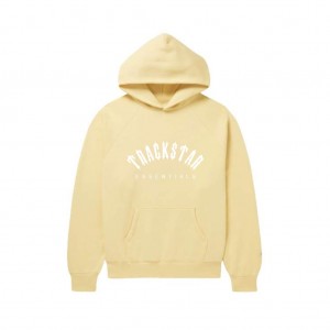 Essentials Trackstar Premium Hoodie Gelb | 6913-IUMPC