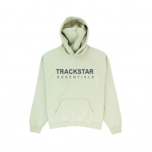 Essentials Trackstar Premium Hoodie Sage | 4302-UCPYL