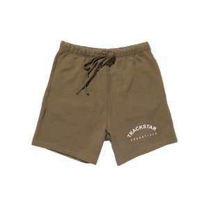 Essentials Trackstar Premium Reflective Kurze Hose Braun | 7439-PZBEO