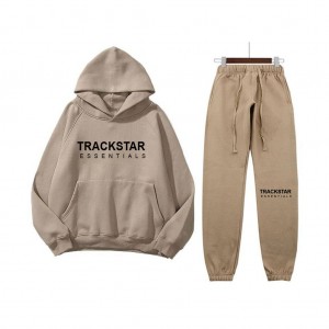 Essentials Trackstar Reflex Hoodie Schwarz | 9154-LDUIJ