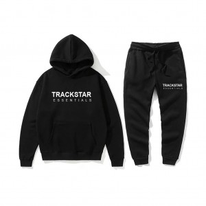 Essentials Trackstar Spring Trainingsanzug Schwarz | 2048-DTISW